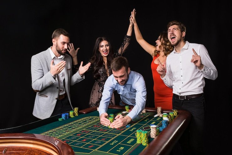 otpslot live baccarat table with dealer and payout reference chart